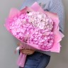 Розовый рассвет Букет гортензий с доставкой в Пятигорске