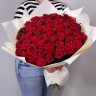 Букет 55 красных роз с доставкой в Пятигорске