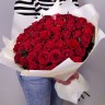 Букет 55 красных роз с доставкой в Пятигорске