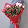 Солнце ясное Красные тюльпаны с доставкой в Пятигорске