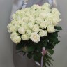 51 высокая белая роза с доставкой в Пятигорске