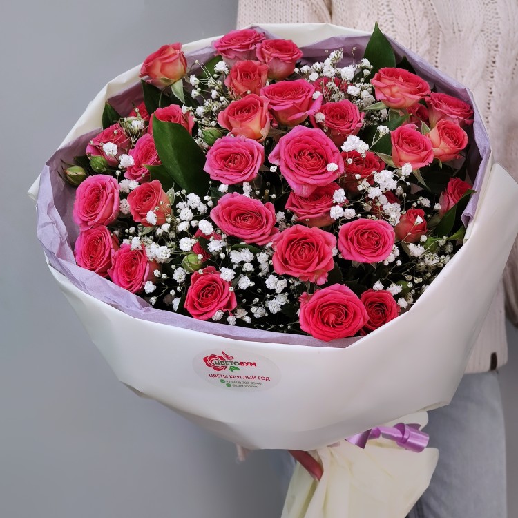 Отблеск заката Букет роз с доставкой в Пятигорске