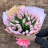 Магия весны Букет розовых тюльпанов с доставкой в Пятигорске