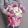 Цветы в коробке С любовью  с доставкой в Пятигорске