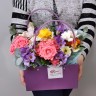 Весенние цветы Сумочка с фрезиями с доставкой в Пятигорске