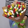 Праздник весны Нарядный букет тюльпанов с доставкой в Пятигорске
