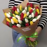 Праздник весны Нарядный букет тюльпанов с доставкой в Пятигорске