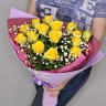 Букет жёлтых роз Созвездие с доставкой в Пятигорске