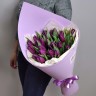 Букет тюльпанов Фиалковая весна с доставкой в Пятигорске