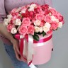 Розы в коробке Сладкая любовь с доставкой в Пятигорске