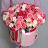 Розы в коробке Сладкая любовь с доставкой в Пятигорске