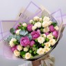 Приятное впечатление Букет кустовых роз с доставкой в Пятигорске
