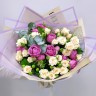 Приятное впечатление Букет кустовых роз с доставкой в Пятигорске